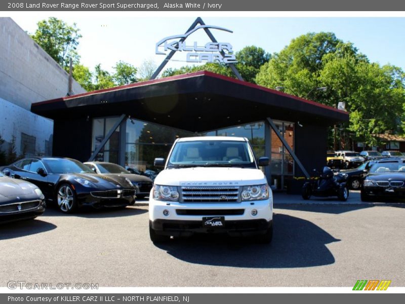 Alaska White / Ivory 2008 Land Rover Range Rover Sport Supercharged