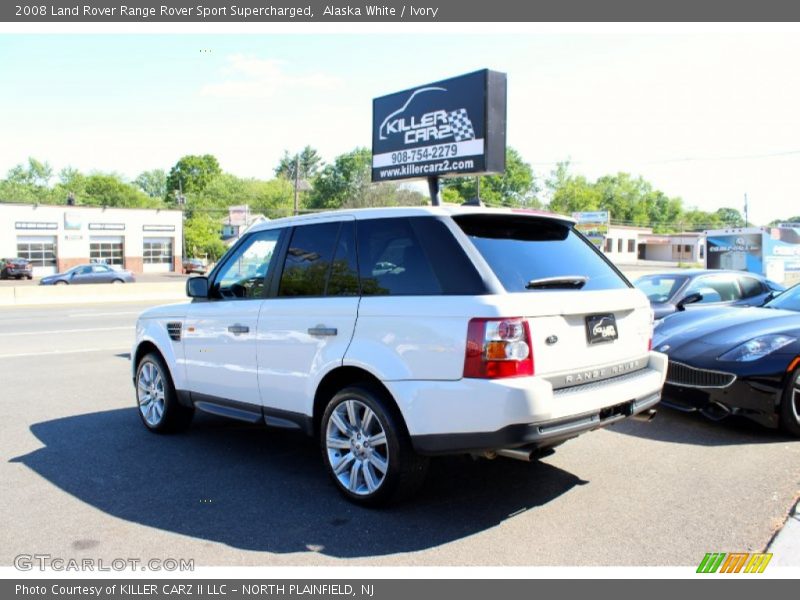 Alaska White / Ivory 2008 Land Rover Range Rover Sport Supercharged