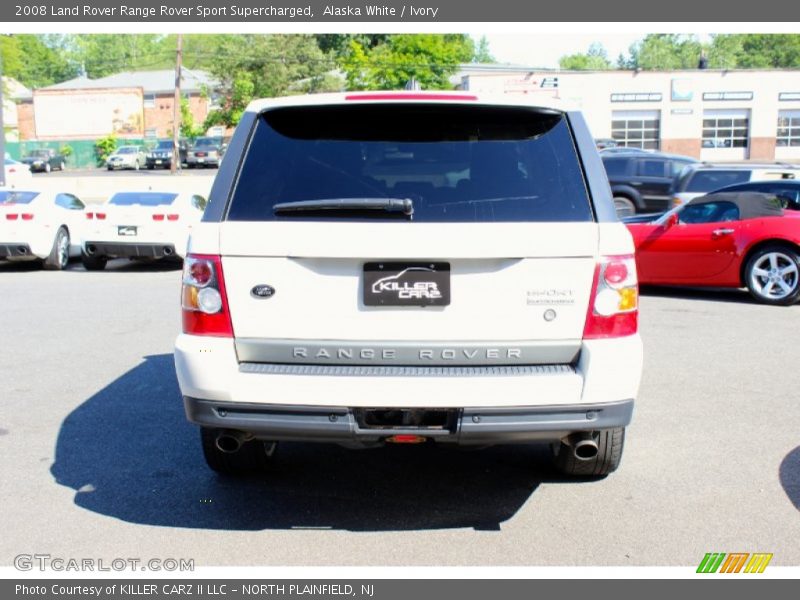 Alaska White / Ivory 2008 Land Rover Range Rover Sport Supercharged