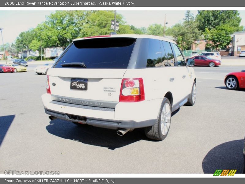 Alaska White / Ivory 2008 Land Rover Range Rover Sport Supercharged