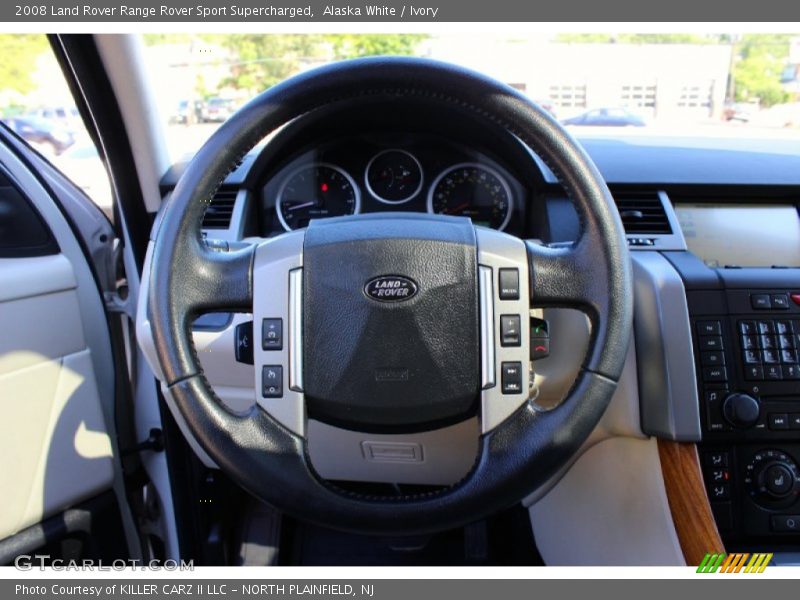 Alaska White / Ivory 2008 Land Rover Range Rover Sport Supercharged