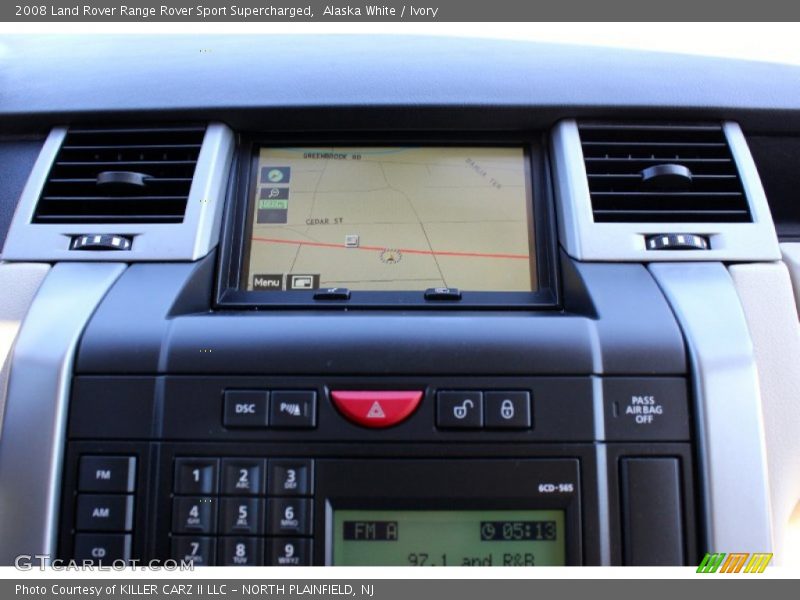 Alaska White / Ivory 2008 Land Rover Range Rover Sport Supercharged