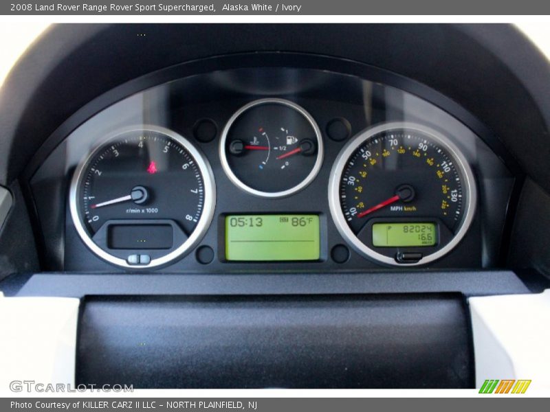 Alaska White / Ivory 2008 Land Rover Range Rover Sport Supercharged