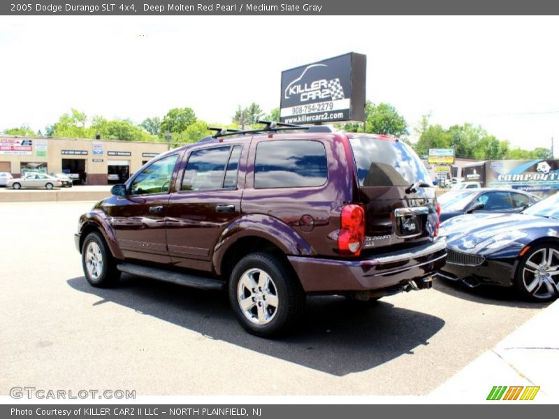 Deep Molten Red Pearl / Medium Slate Gray 2005 Dodge Durango SLT 4x4
