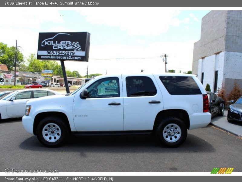 Summit White / Ebony 2009 Chevrolet Tahoe LS 4x4