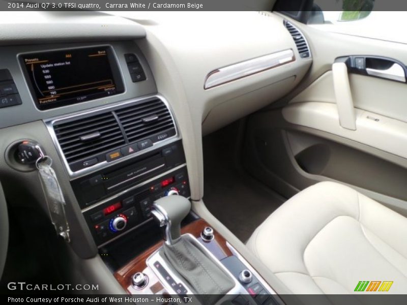 Carrara White / Cardamom Beige 2014 Audi Q7 3.0 TFSI quattro