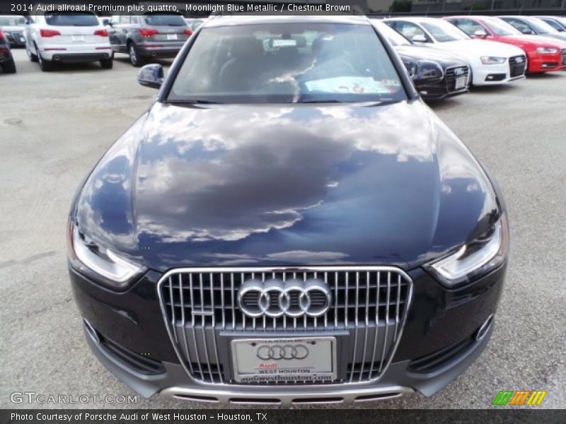 Moonlight Blue Metallic / Chestnut Brown 2014 Audi allroad Premium plus quattro