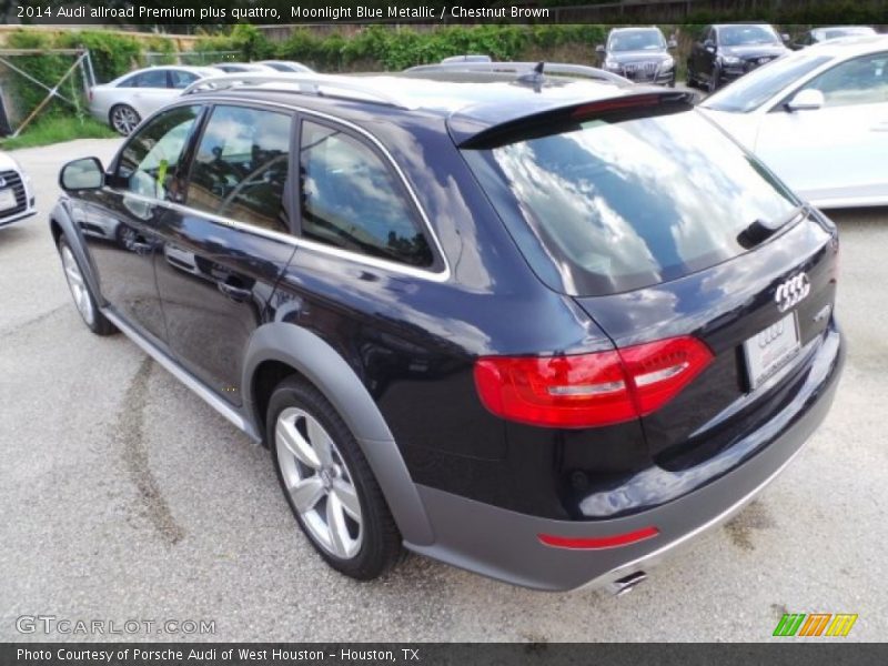 Moonlight Blue Metallic / Chestnut Brown 2014 Audi allroad Premium plus quattro