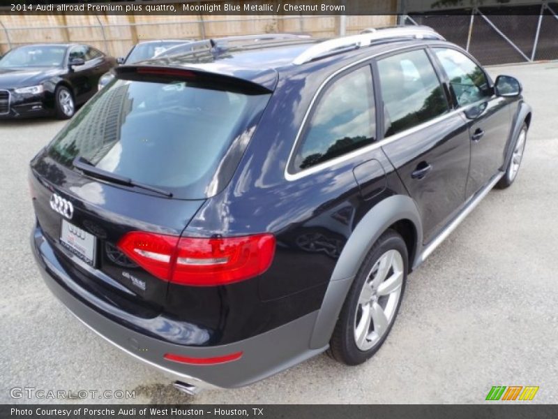 Moonlight Blue Metallic / Chestnut Brown 2014 Audi allroad Premium plus quattro
