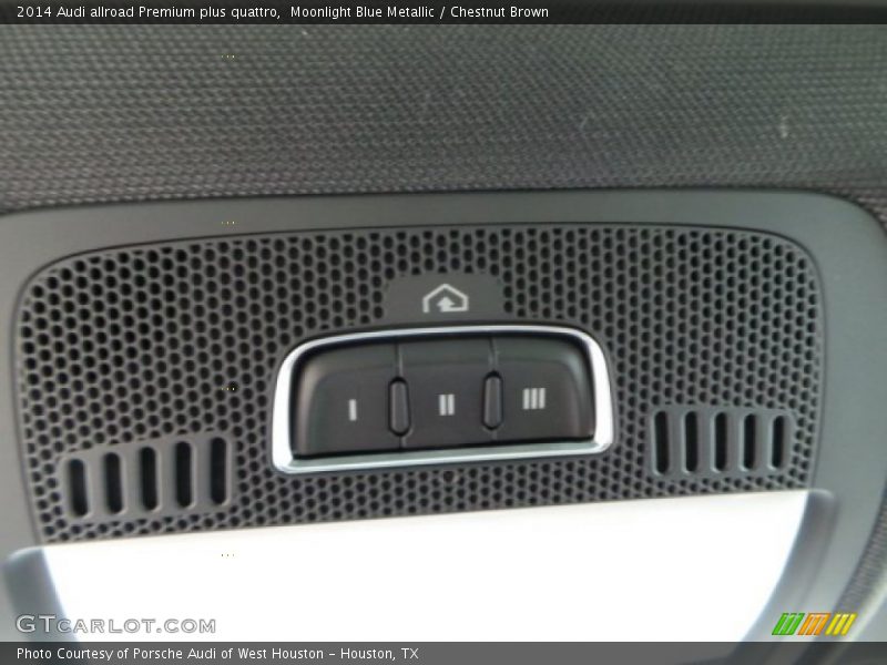 Moonlight Blue Metallic / Chestnut Brown 2014 Audi allroad Premium plus quattro