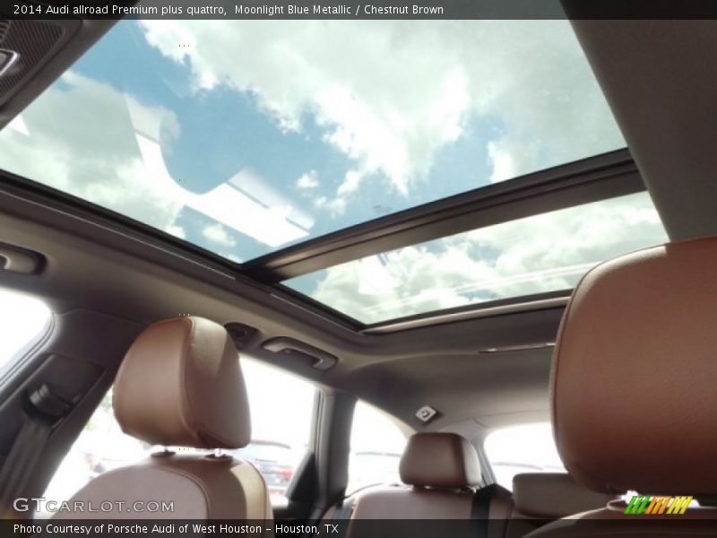 Moonlight Blue Metallic / Chestnut Brown 2014 Audi allroad Premium plus quattro