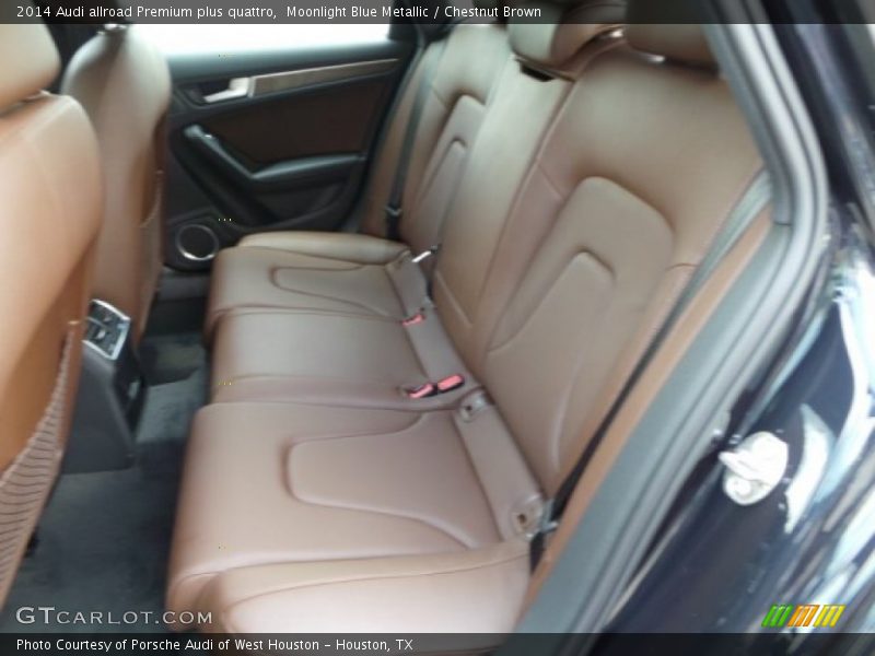 Moonlight Blue Metallic / Chestnut Brown 2014 Audi allroad Premium plus quattro