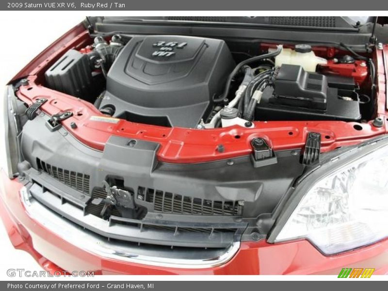 Ruby Red / Tan 2009 Saturn VUE XR V6