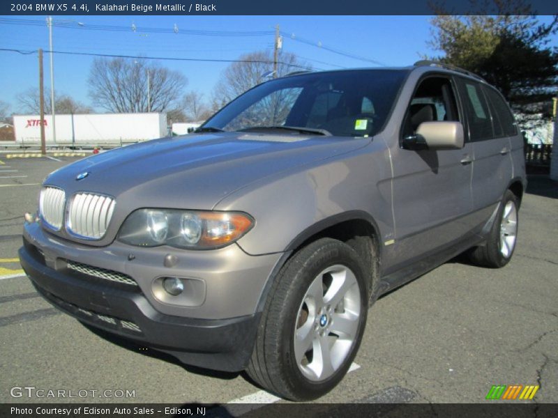 Kalahari Beige Metallic / Black 2004 BMW X5 4.4i