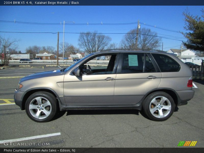 Kalahari Beige Metallic / Black 2004 BMW X5 4.4i