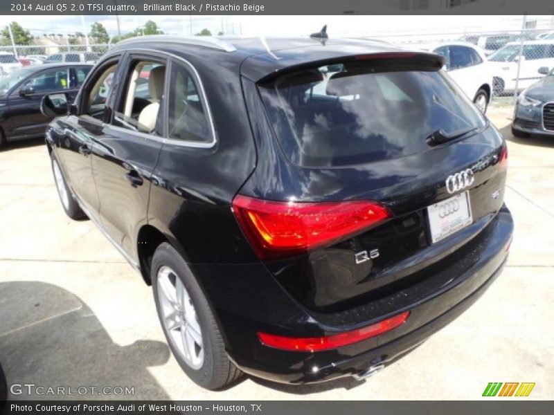 Brilliant Black / Pistachio Beige 2014 Audi Q5 2.0 TFSI quattro