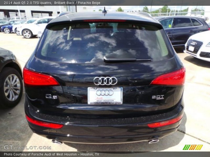 Brilliant Black / Pistachio Beige 2014 Audi Q5 2.0 TFSI quattro