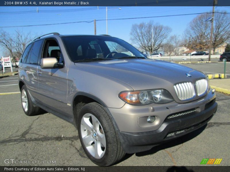 Kalahari Beige Metallic / Black 2004 BMW X5 4.4i