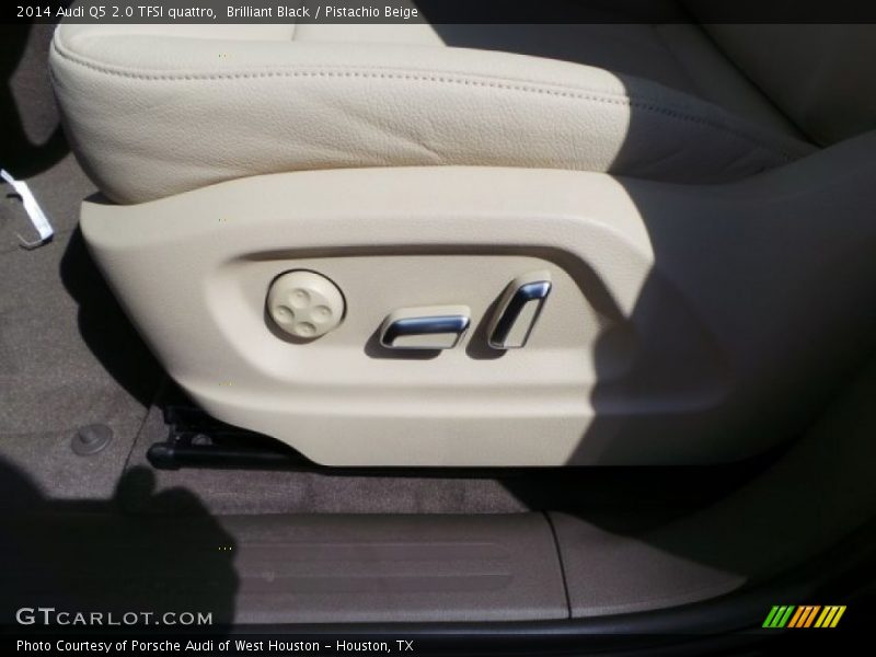 Brilliant Black / Pistachio Beige 2014 Audi Q5 2.0 TFSI quattro
