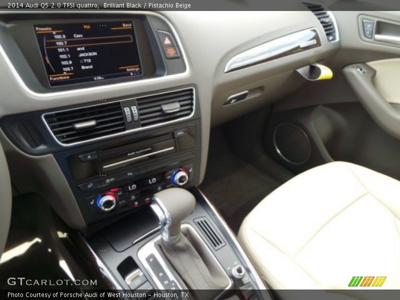 Brilliant Black / Pistachio Beige 2014 Audi Q5 2.0 TFSI quattro