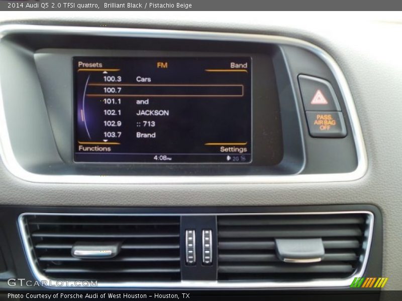 Brilliant Black / Pistachio Beige 2014 Audi Q5 2.0 TFSI quattro