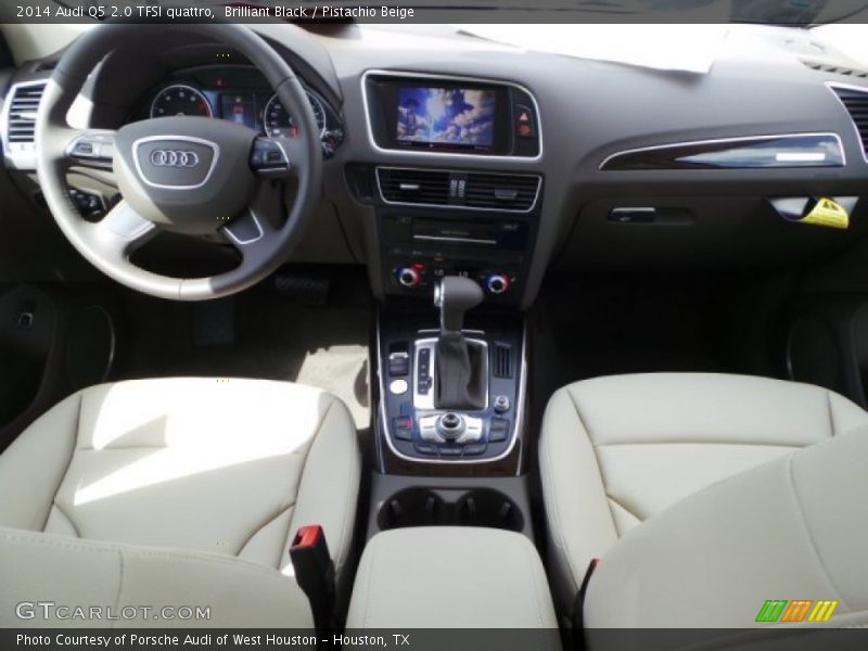 Brilliant Black / Pistachio Beige 2014 Audi Q5 2.0 TFSI quattro