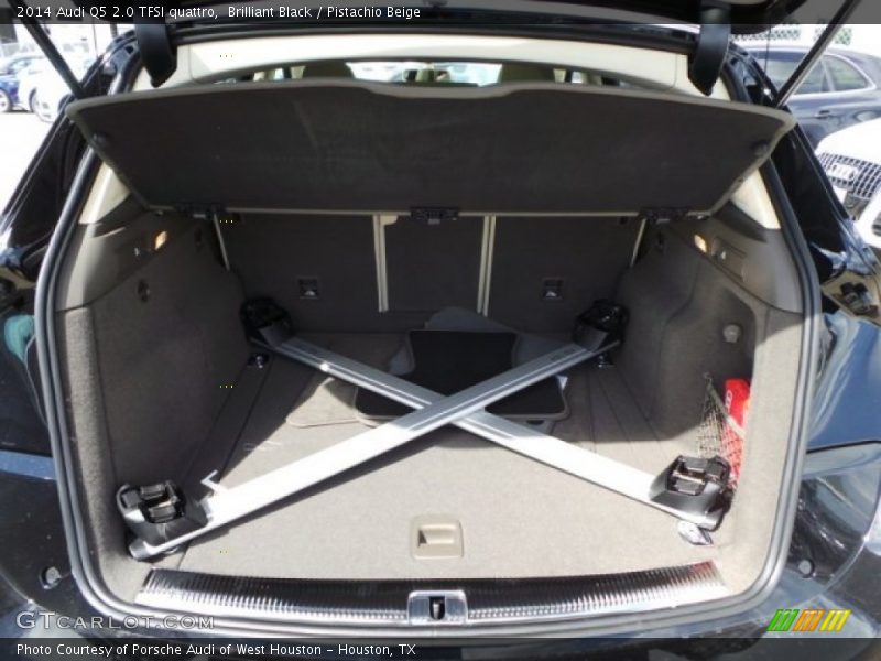 Brilliant Black / Pistachio Beige 2014 Audi Q5 2.0 TFSI quattro