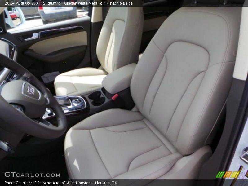 Glacier White Metallic / Pistachio Beige 2014 Audi Q5 2.0 TFSI quattro