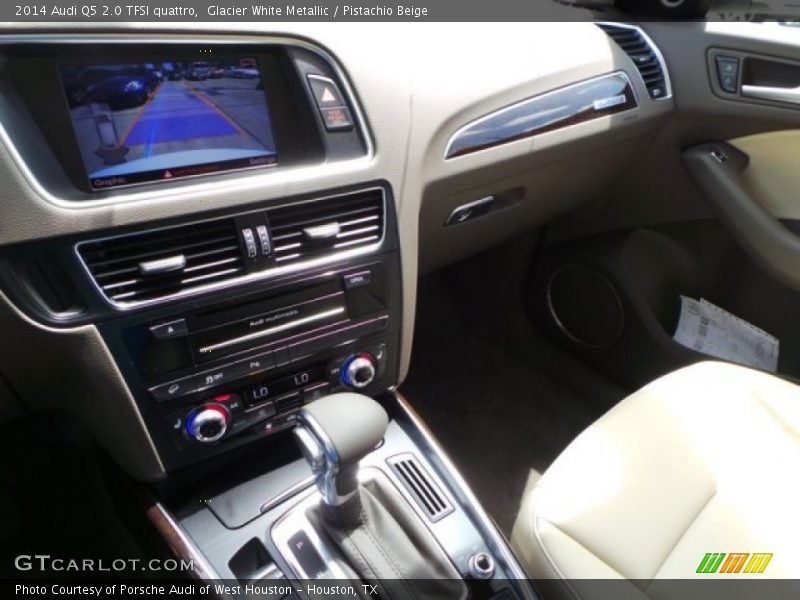 Glacier White Metallic / Pistachio Beige 2014 Audi Q5 2.0 TFSI quattro
