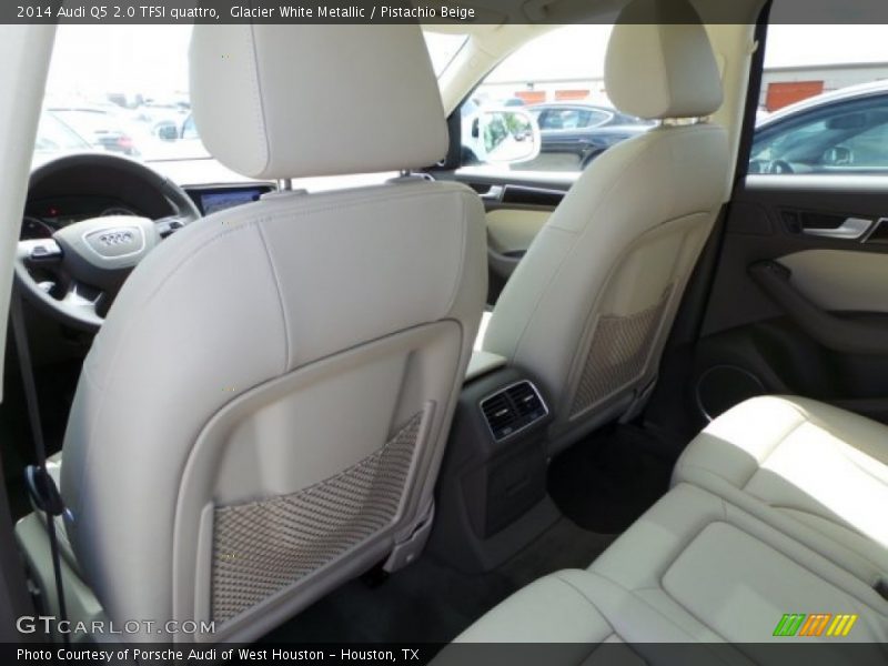 Glacier White Metallic / Pistachio Beige 2014 Audi Q5 2.0 TFSI quattro