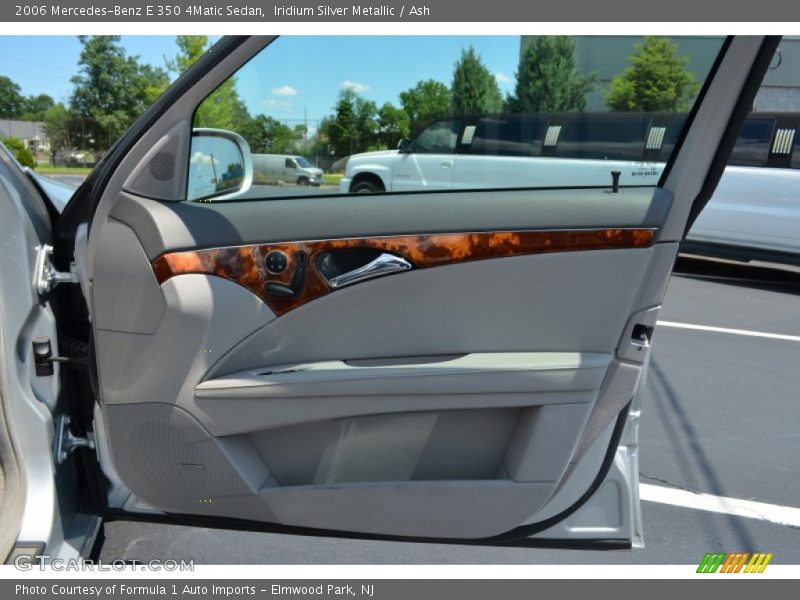 Iridium Silver Metallic / Ash 2006 Mercedes-Benz E 350 4Matic Sedan