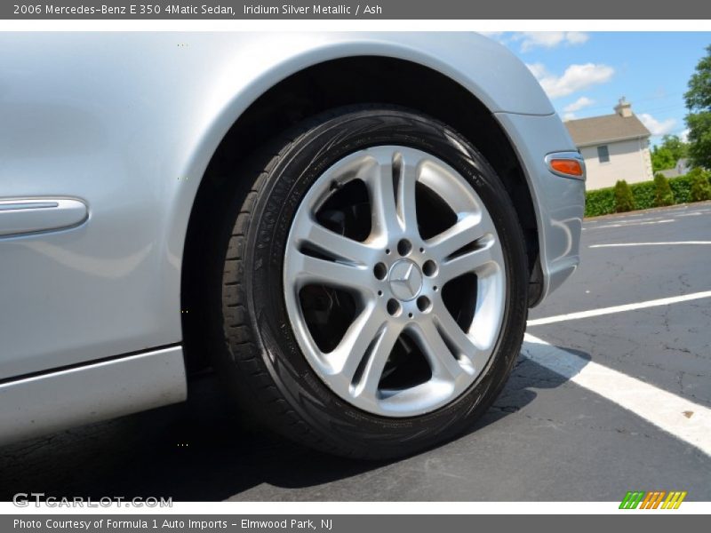 Iridium Silver Metallic / Ash 2006 Mercedes-Benz E 350 4Matic Sedan
