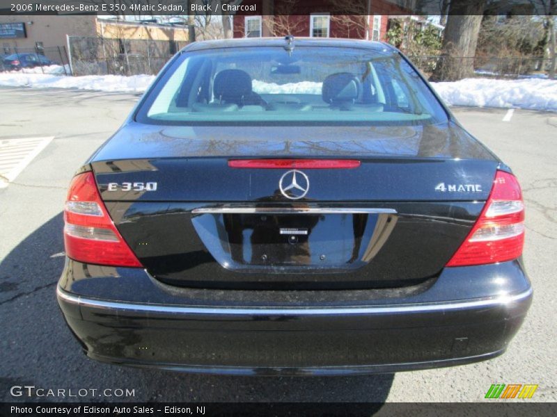 Black / Charcoal 2006 Mercedes-Benz E 350 4Matic Sedan