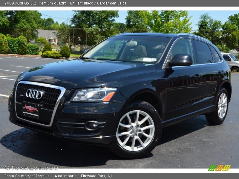 Brilliant Black / Cardamom Beige 2009 Audi Q5 3.2 Premium quattro