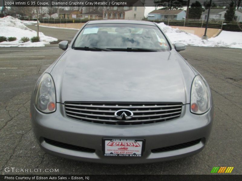 Diamond Graphite Gray Metallic / Graphite 2004 Infiniti G 35 Coupe
