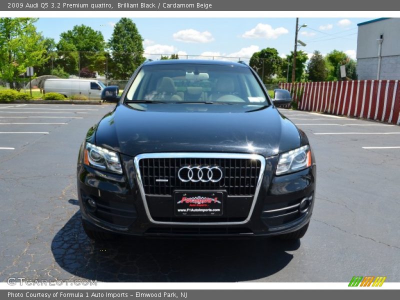 Brilliant Black / Cardamom Beige 2009 Audi Q5 3.2 Premium quattro