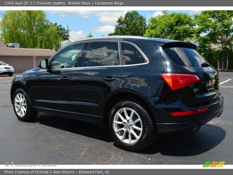 Brilliant Black / Cardamom Beige 2009 Audi Q5 3.2 Premium quattro