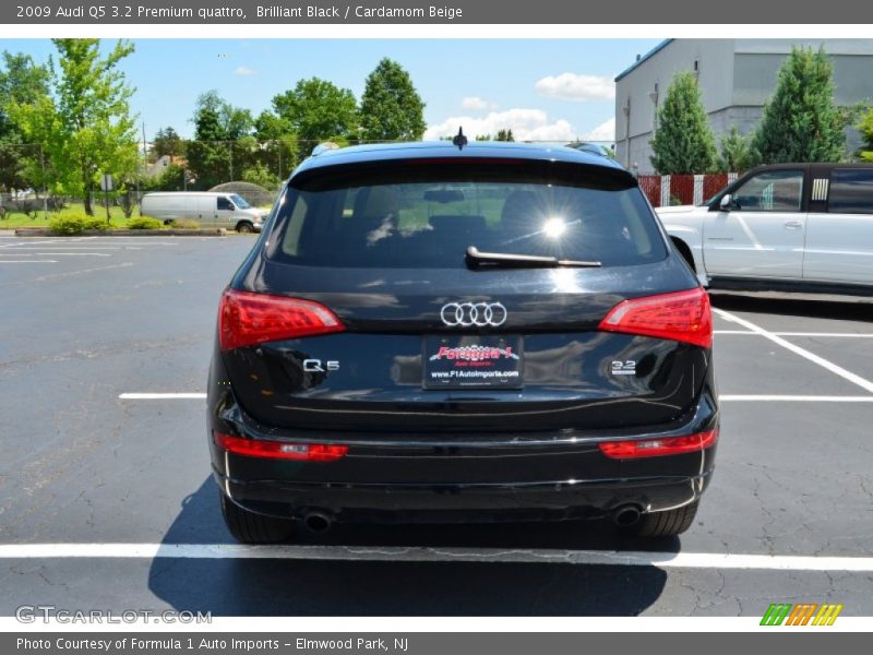 Brilliant Black / Cardamom Beige 2009 Audi Q5 3.2 Premium quattro