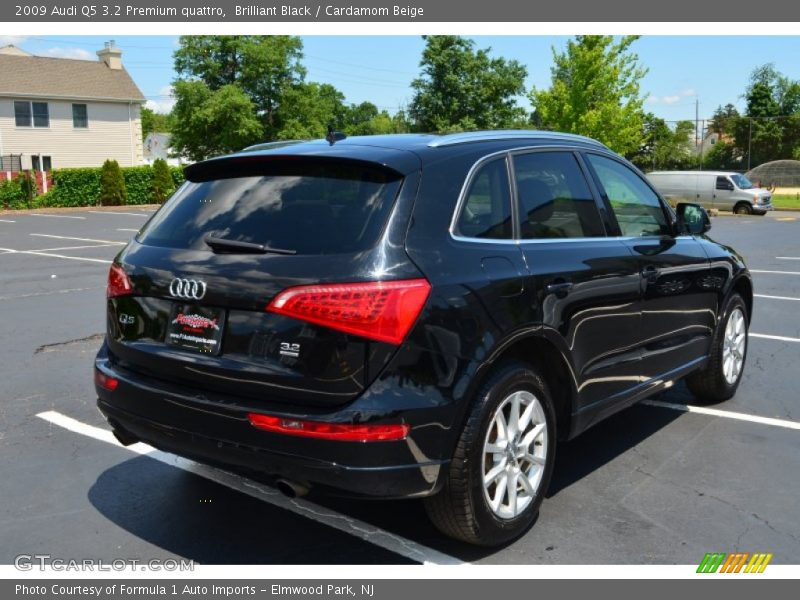 Brilliant Black / Cardamom Beige 2009 Audi Q5 3.2 Premium quattro