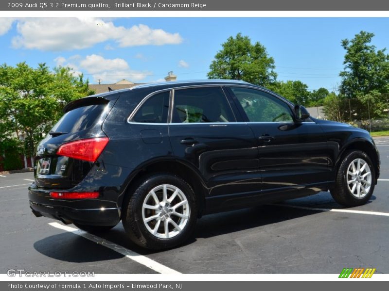 Brilliant Black / Cardamom Beige 2009 Audi Q5 3.2 Premium quattro