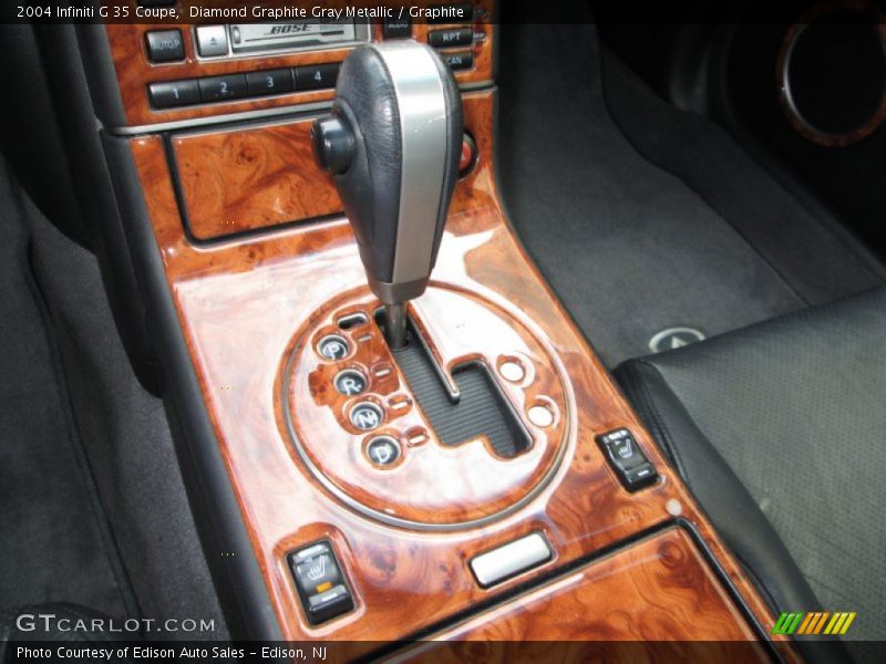 Diamond Graphite Gray Metallic / Graphite 2004 Infiniti G 35 Coupe