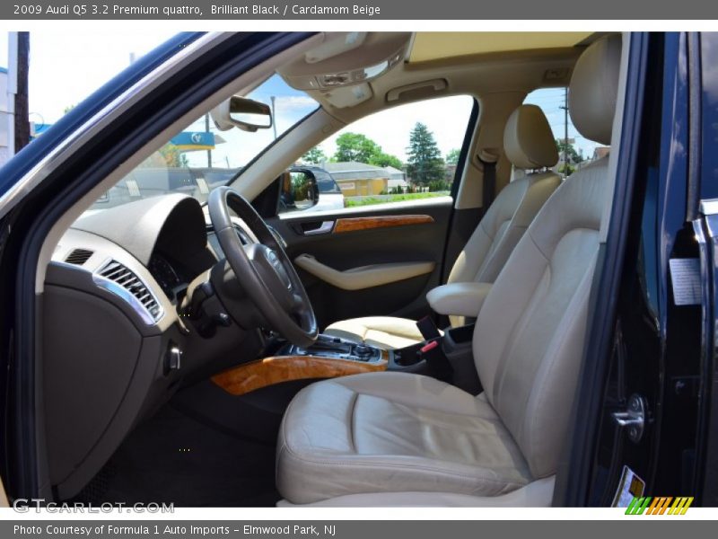 Brilliant Black / Cardamom Beige 2009 Audi Q5 3.2 Premium quattro