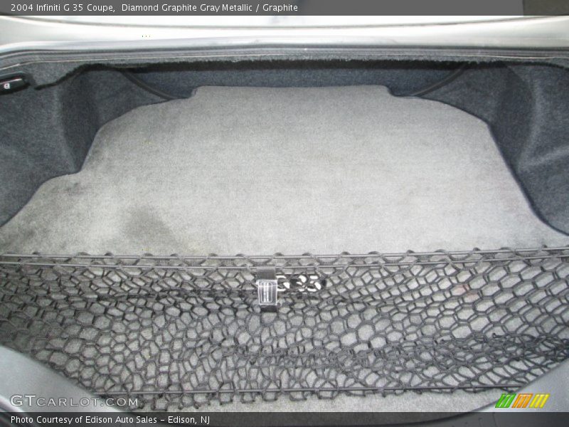 Diamond Graphite Gray Metallic / Graphite 2004 Infiniti G 35 Coupe
