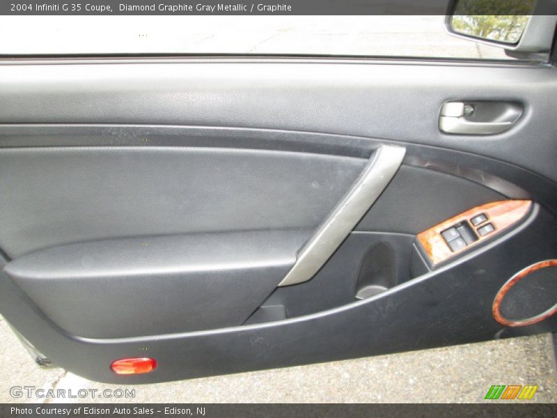 Diamond Graphite Gray Metallic / Graphite 2004 Infiniti G 35 Coupe