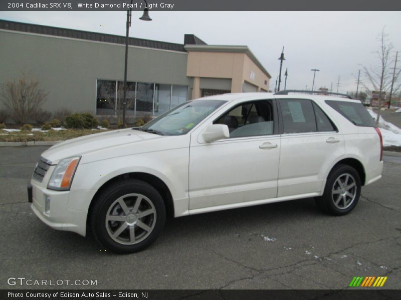 White Diamond Pearl / Light Gray 2004 Cadillac SRX V8