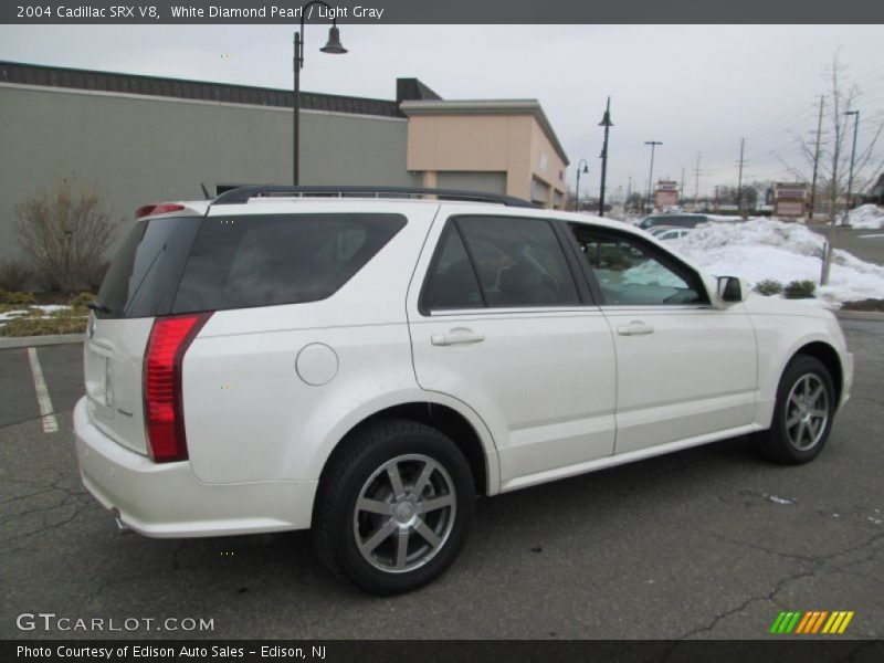 White Diamond Pearl / Light Gray 2004 Cadillac SRX V8