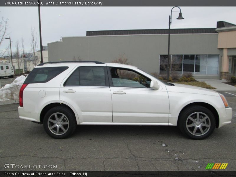 White Diamond Pearl / Light Gray 2004 Cadillac SRX V8