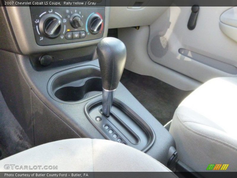 Rally Yellow / Gray 2007 Chevrolet Cobalt LS Coupe