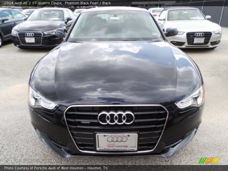 Phantom Black Pearl / Black 2014 Audi A5 2.0T quattro Coupe