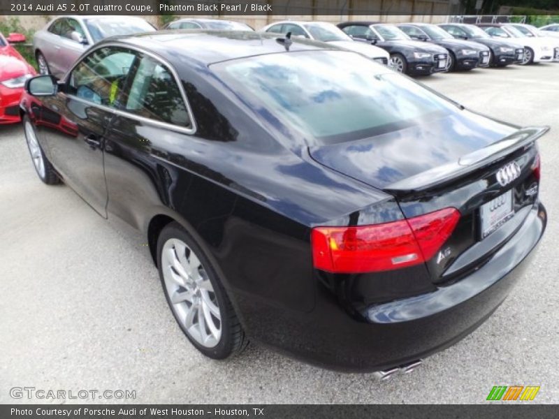 Phantom Black Pearl / Black 2014 Audi A5 2.0T quattro Coupe
